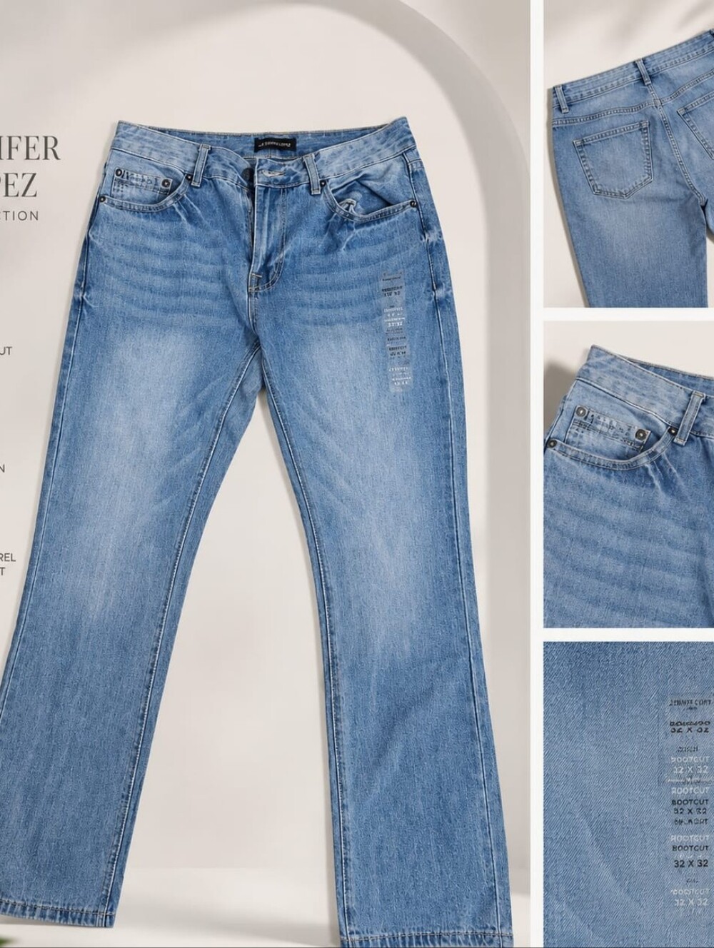 Aeropostale Faded Blue Slim-Cut Denim Jeans 32x32 - Picture 1 of 4